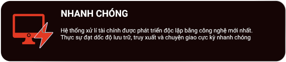 giao dịch nhanh chóng